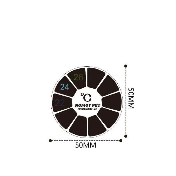 Nomoy Round / Stick Thermometer Sticker NFF-73