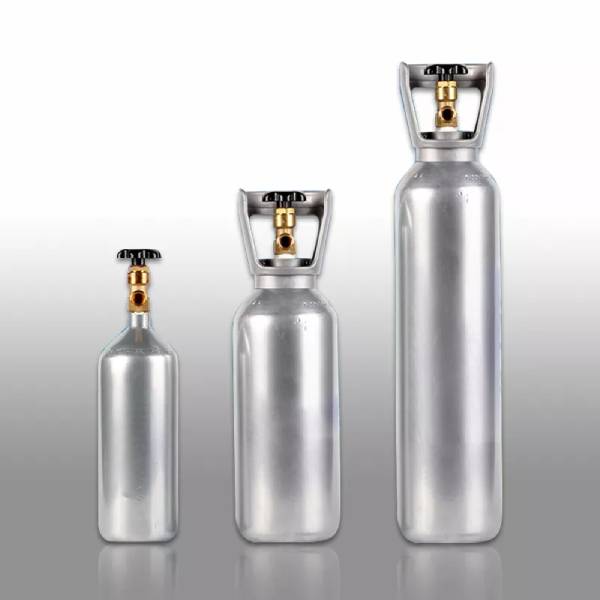 2L and 4L G5/8 Gas CO2 Steel Cylinder For Aquarium CO2 Cartridge Refill