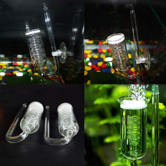 CO2 Diffuser Plants CO2 Regulator Moss Atomizer Bubble Counter – 5 Rings