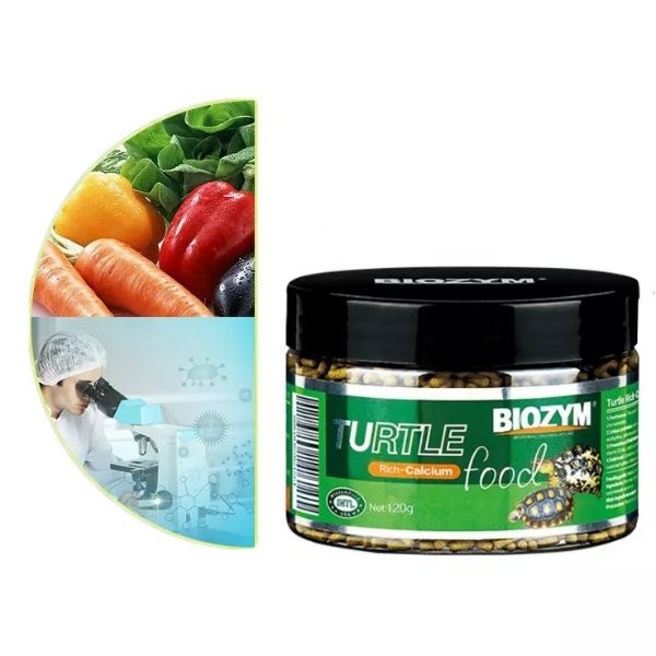 BIOZYM Aquarium Turtle Rich Calcium General Sinking to Feed 120g and 190g