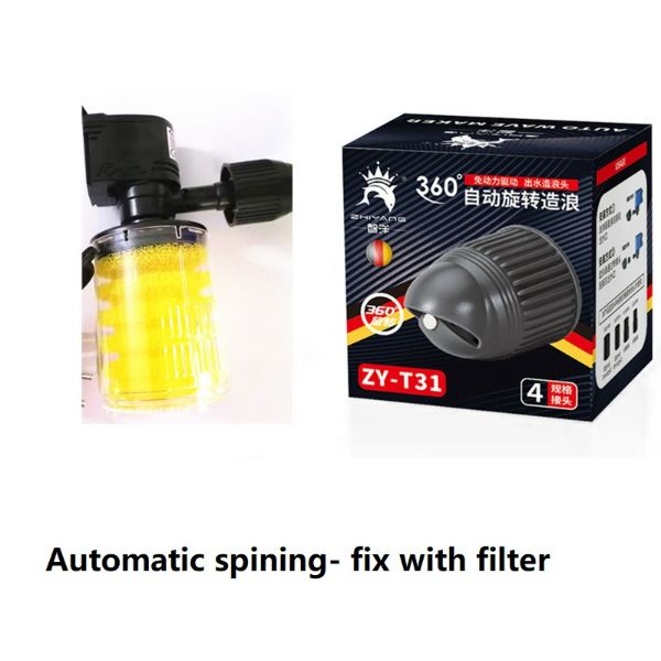 Wave MakIng Automatic Rotating Pump Head Accessory