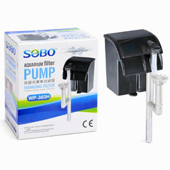 SOBO WP-303H Aquarium Hanging Filter | Power : 5W | Flow : 280L/H