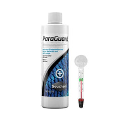 ParaGuard 250ml Aquarium Fish Medication – External Parasite & Ich Treatment with FREE Short Glass Thermometer