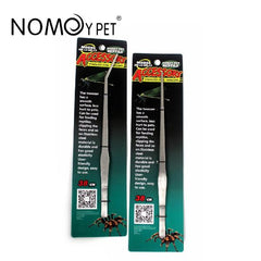 Nomoy Pet Thickened Round Head Stainless Steel 38cm Non-Slip Design Tweezers