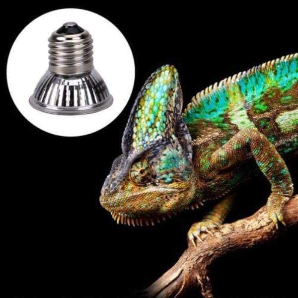 B&K –Turtle Warming Basking Lamp 25W, 50W and 75W UVA + UVB Full Spectrum Sun Lamp Sunbathe Heat Lamp/Bulb/Light for Reptiles Tortoise