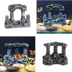 Roman Building Colosseum Colosseo Aquarium Fish Tank Décor