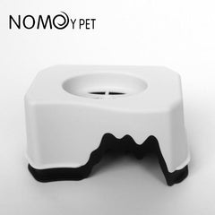 Reptile Plastic Cave with Ceramic Bowl- 2 Colors
