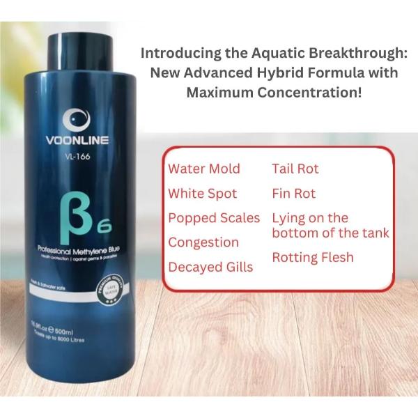 Voonline Methylene Blue Fish Medicine