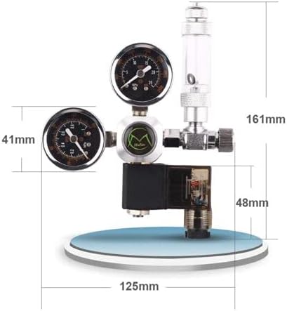 MUFAN Co2 Regulator with solenoid W21.8 and G5/8