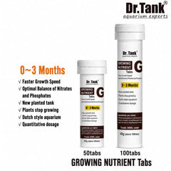 Dr.Tank Growing Nutrient Tabs – 50 Tabs & 100 Tabs