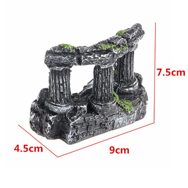 Roman Building Colosseum Colosseo Aquarium Fish Tank Décor