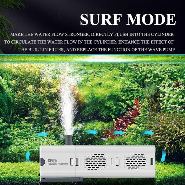 Ultra Quiet Fish Tank Filter 4-in-1 Internal Aquarium Filter