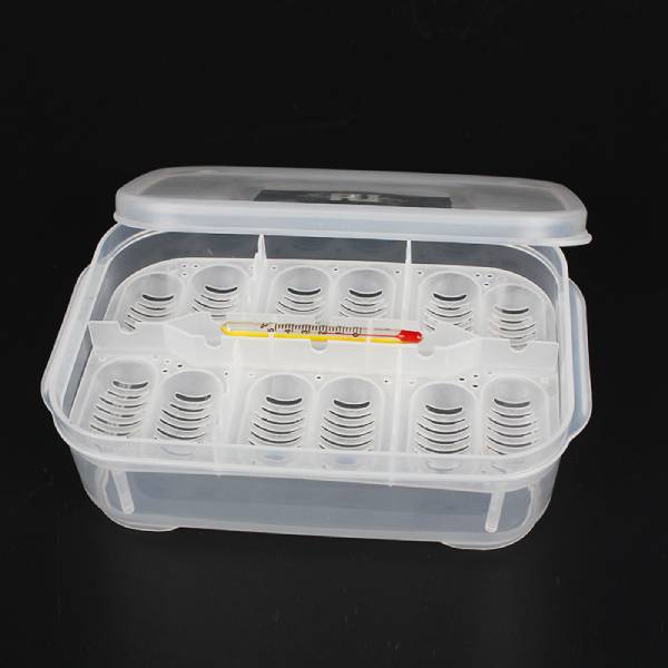 Reptile Egg Incubator Professional Hatcher Hatching Box Case Tray Plastic Breeding Incubator for Hatching Snake, Lizards, Reptiles, Gecko
