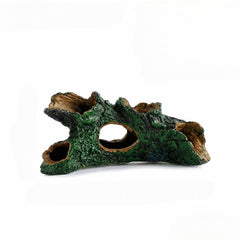 Aquarium Hollow Log Cave Ornament (Resin Root B)