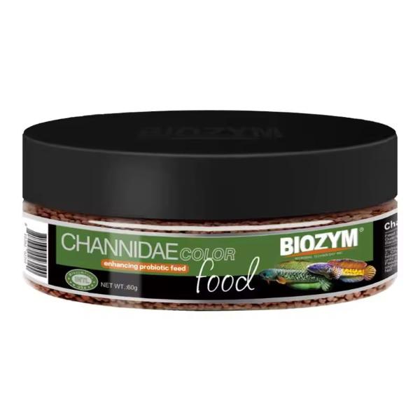 Biozym Channidae Color Enhancing Probiotic Fish Food for Snakehead (Channa) Fish – 60g