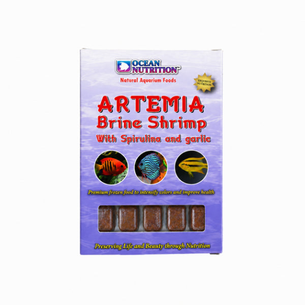 Artemia Brine Shrimp with Spirulina and Garlic 100g