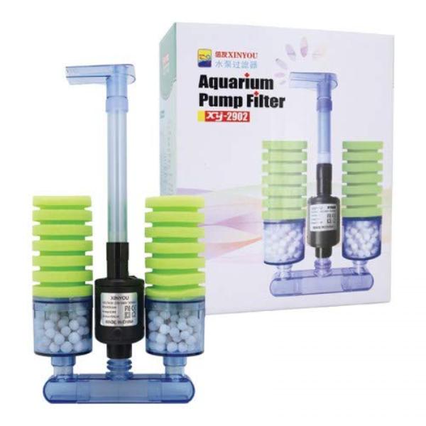 Green Biochemical Sponge Filter XY-2902/8x4.8CM