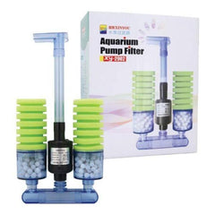 Green Biochemical Sponge Filter XY-2902/8x4.8CM
