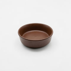 Reptile Feeding Dish Brown Color- 9.5x2.6cm