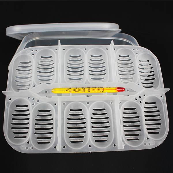 Reptile Egg Incubator Professional Hatcher Hatching Box Case Tray Plastic Breeding Incubator for Hatching Snake, Lizards, Reptiles, Gecko