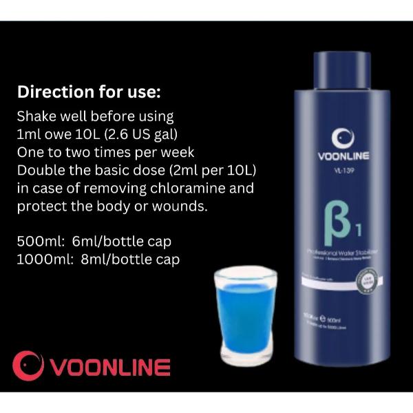 Voonline Water Stabilizer Aquarium Anti-Chlorine Removes