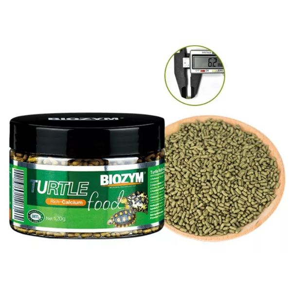 BIOZYM Aquarium Turtle Rich Calcium General Sinking to Feed 120g and 190g
