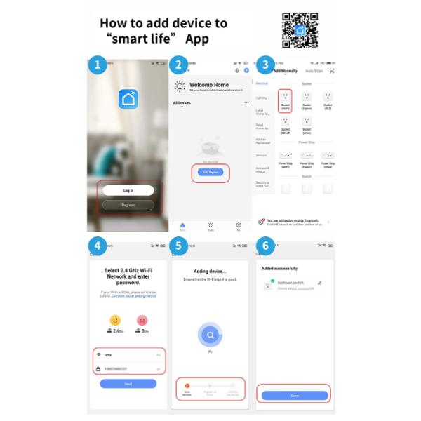 Wi-Fi Smart Socket Plug