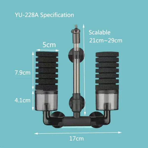 Biochemical Double Sponge Filter 2Types