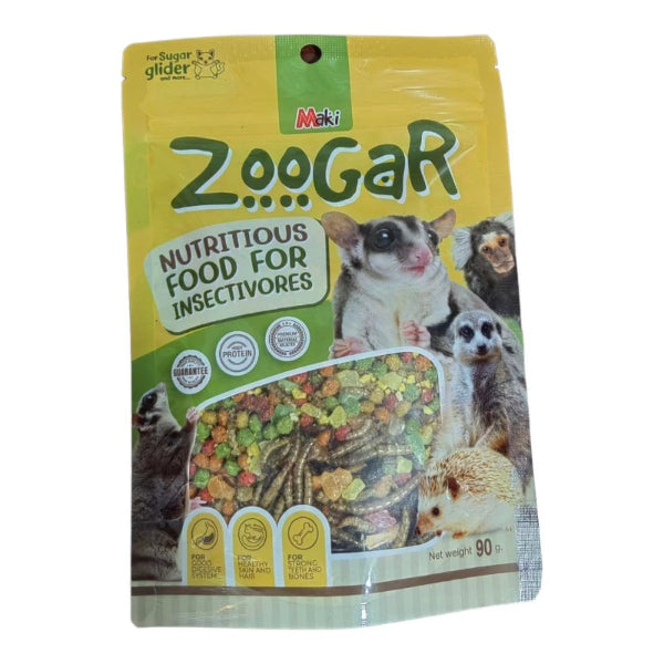 Maki Zoogar Nutritious Food for Insectivores – 90g