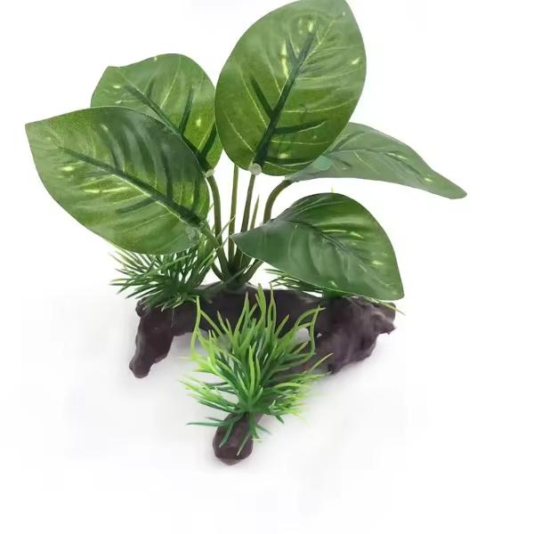 Fish Tank Decorations Plastic Water Plant and Aquatic Grass