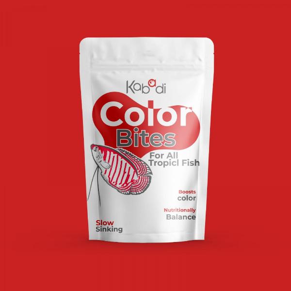 Kabadi Color Bites Nutritionally Balance for All Tropical Fish 25gm