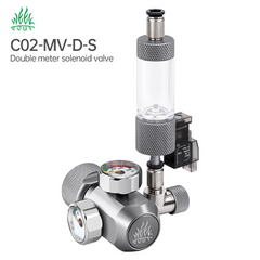 New Design Week Aqua Customized Top Quality Double Gauge Aquarium Co2 Gas Regulator Magnetic Tye