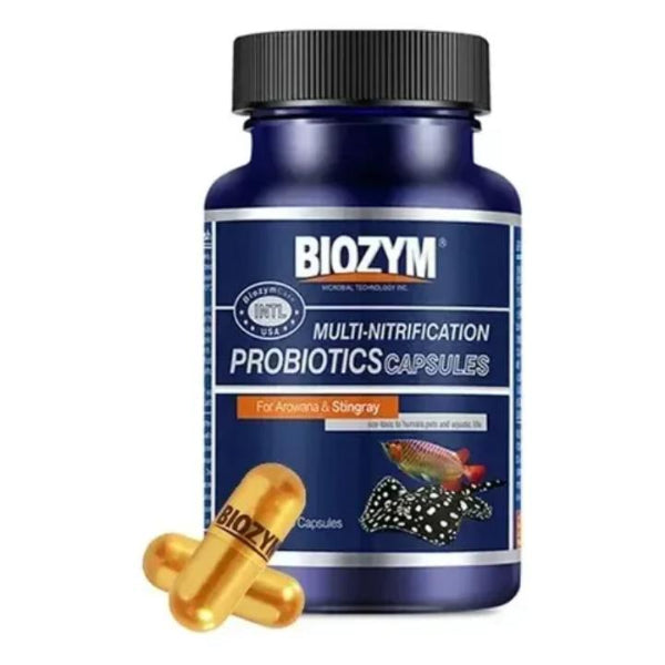 Biozym Multi-Nitrification Probiotics Capsules for Arowana & Stingray