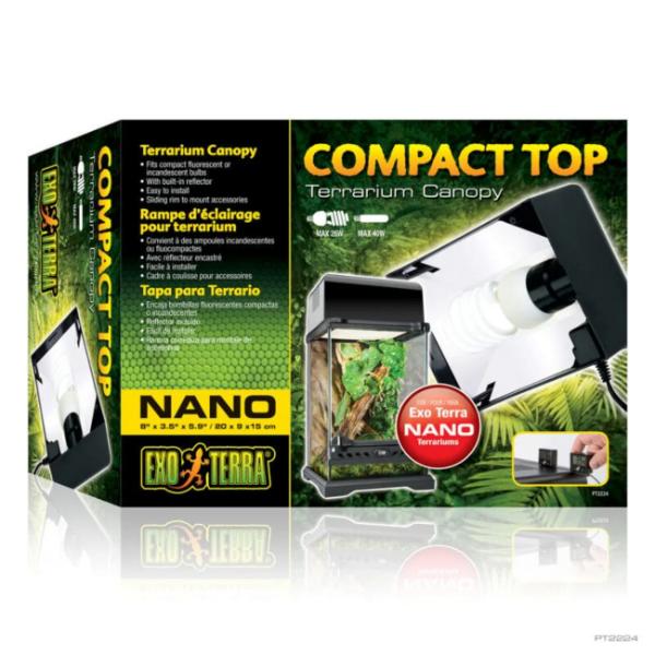Exo Terra Compact Top 20x9x15 cm