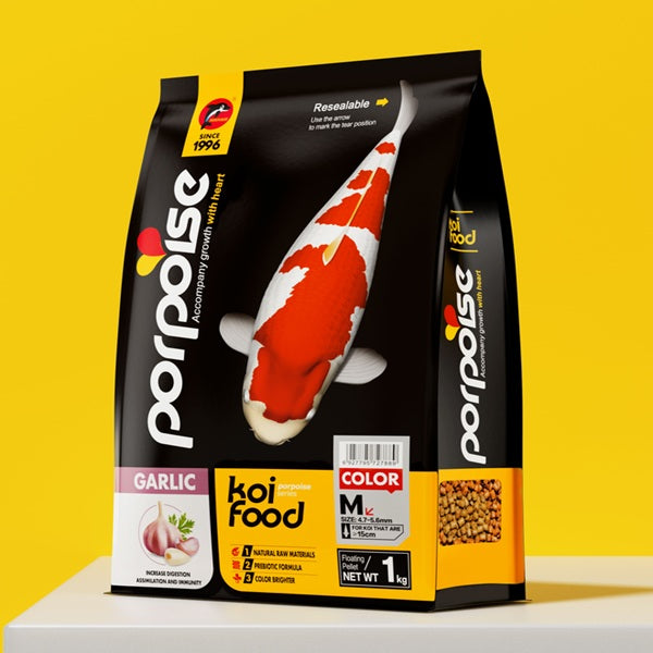 Porpoise Koi Food Brighter Color Increase Immunity 1Kg