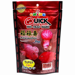 OKIKO Super FLOWERHORN Fish Food Red Head Mark Formula High Protein 100g– (3 Sizes)