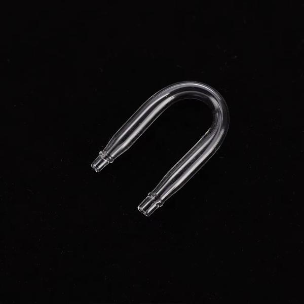 Aquarium Glass U Pipe Connector for CO₂ & Air Tubing
