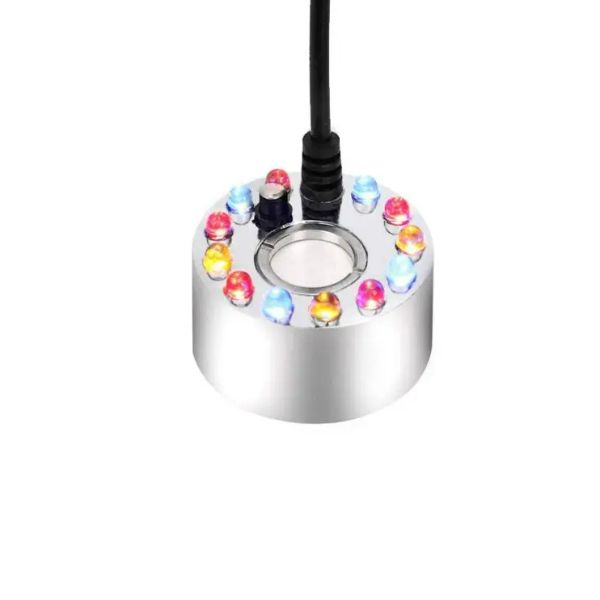 Hygger LED Light Fog Mist Maker, Funny Decoration for Waterscape Tank Fountain Pond Water Feature Mini Fogger