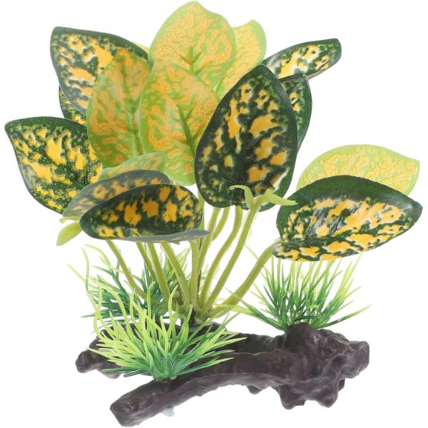 Fish Tank Decorations Plastic Water Plant and Aquatic Grass