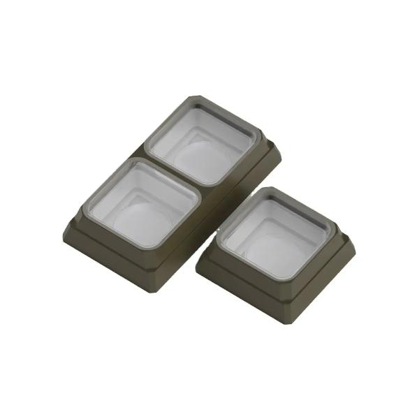 Reptile Feeding and Watering Bowl Single Double (3 Sizes)