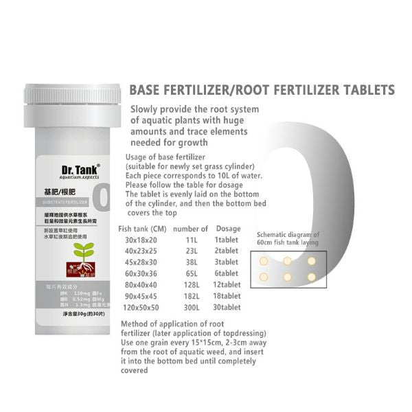 Dr. Tank Substrate Root Fertilizer Tabs - 0