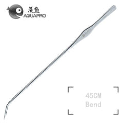 Aqua Pro Aquarium Tweezer 45 cm – Silver (Straight / Bend)