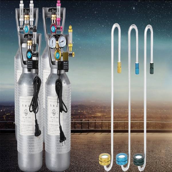 2L and 4L G5/8 Gas CO2 Steel Cylinder For Aquarium CO2 Cartridge Refill