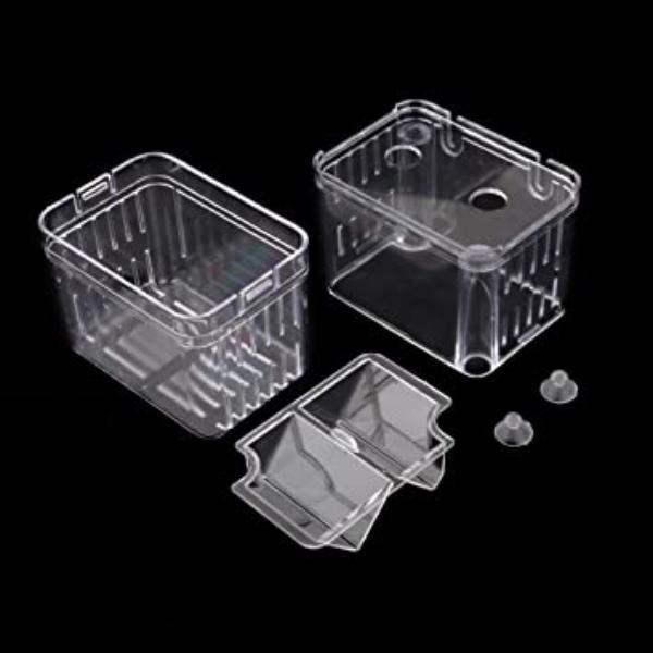 Aquarium Fish Breeder Box Multifunctional Isolating 13x7x10cm