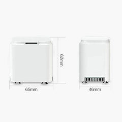 Aquarium Turtle Water Filter Pump 2W Low Position to Run Water and Mini 3 in 1 Shallow Fountain Waterfall Maker for Tortoise Tank