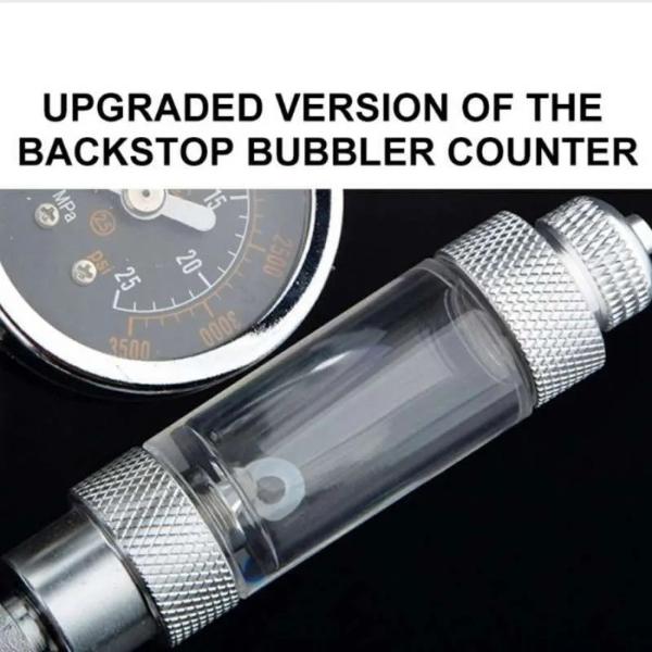 Mufan Double Co2 Regulator with Dual Bubble Counter