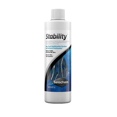 Seachem Stability Aquarium Water Conditioner 250ml – with FREE Short Glass Thermometer