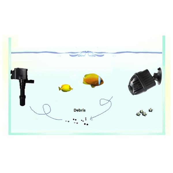 Aquarium wave maker WP1000/WP3000