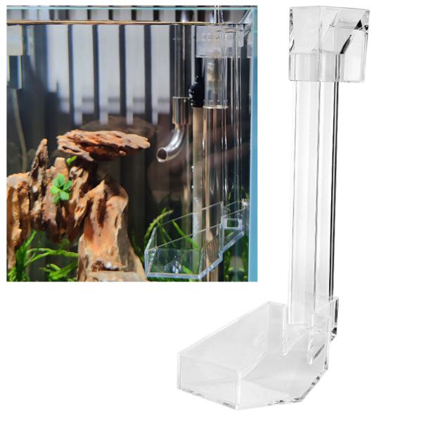 Acrylic Hanging Shrimp Feeding Tube