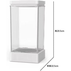 Aquarium Betta Fish Tank Clear Set with Light and Stand Nano Aquariums